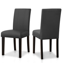 Faux Leather Kitchen & Dining Chairs You'll Love | Wayfair